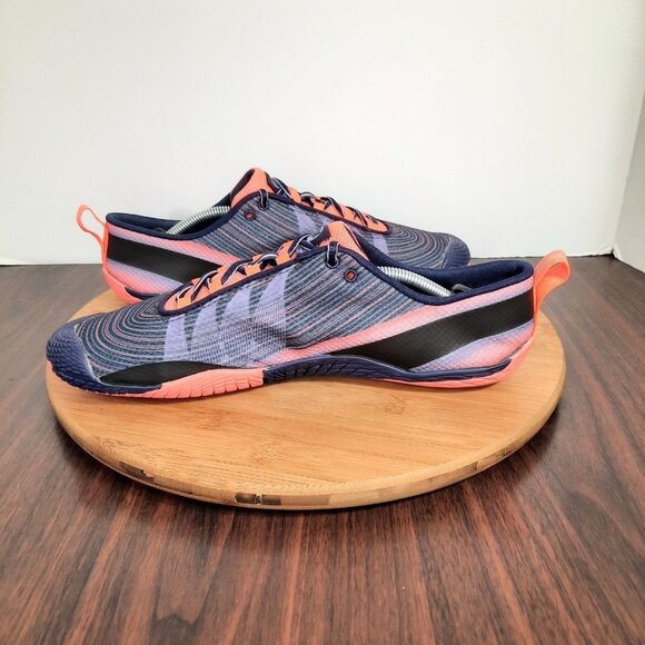 Merrell Vapor Glove 2 Womens 10 Shoes Crown Blue Barefoot Trail Running Sneakers - Picture 6 of 10